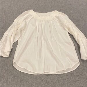 Heather Gorgeous Peasant Blouse EUC